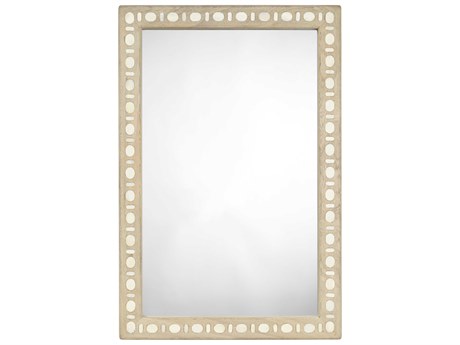 Jamie Young Sama Natural Rectangular Wall Mirror