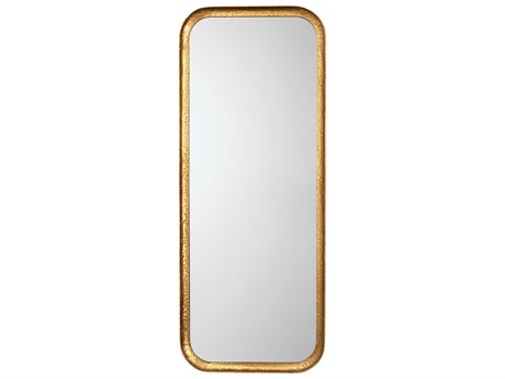 Jamie Young Capital Gold Leaf Rectangular Wall Mirror