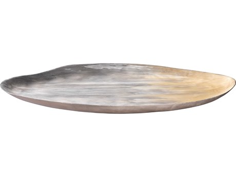 Jamie Young Grey Palette Oval Decorative Tray