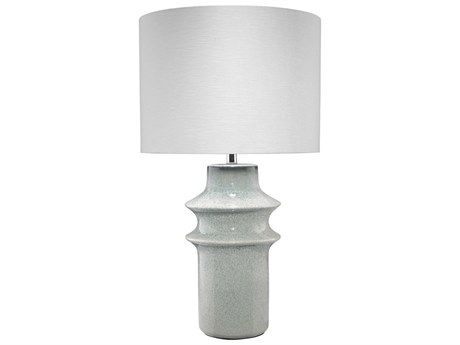 Jamie Young Blue Reactive Glaze Buffet Lamp