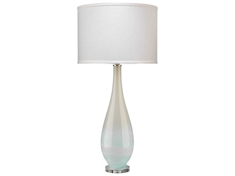 Jamie Young Dewdrop Sky Blue Blown Glass Buffet Lamp
