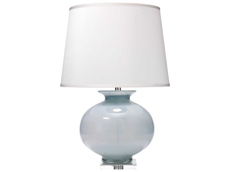Jamie Young Heirloom Cornflower Blue Glass Buffet Lamp