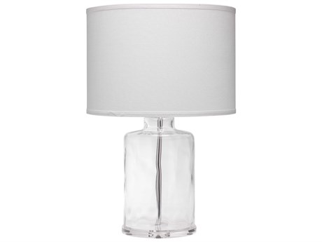 Jamie Young Napa Clear Glass Buffet Lamp