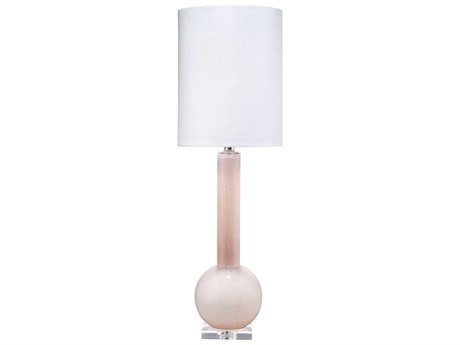Jamie Young Studio Glass Petal Pink Buffet Lamp