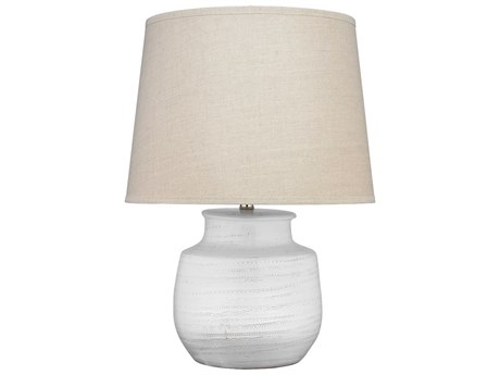 Jamie Young Trace White Buffet Lamp