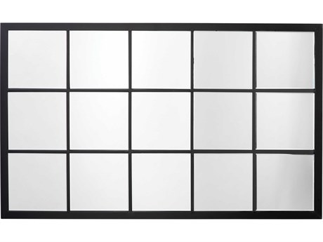 Jamie Young Tribecca Black Rectangular Wall Mirror