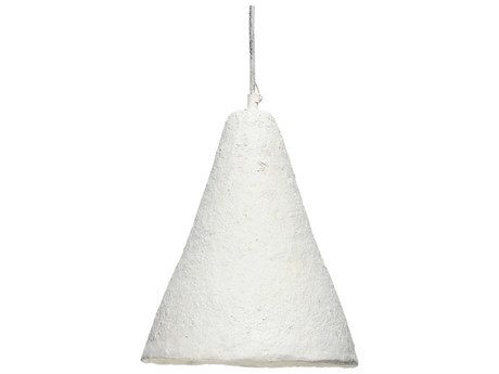 Jamie Young Folio 1-Light Off White Mini Pendant