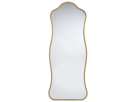 Jamie Young Aurora Antique Brass Wall Mirror