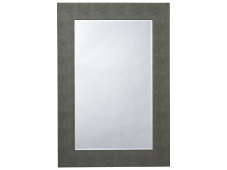 Jamie Young Structure Grey Rectangular Wall Mirror