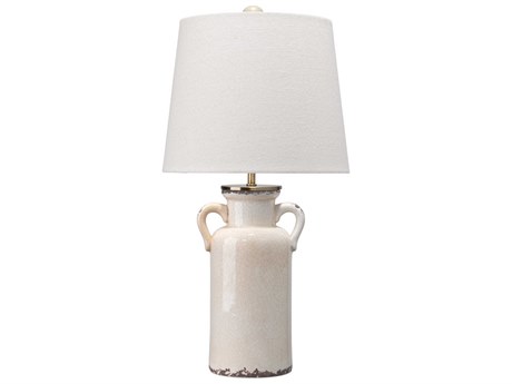 Jamie Young Piper Cream Off White Table Lamp