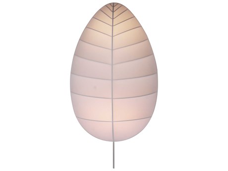 Karman Eden 2-Light White Wall Sconce