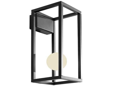 Karman Abachina Black Wall Sconce