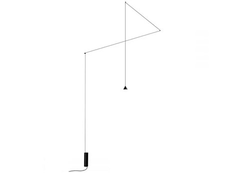 Karman Filomena Black Floor Lamp