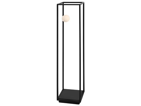 Karman Abachina Black Floor Lamp