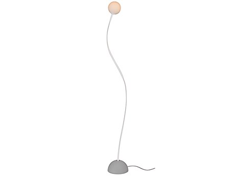Karman Moony Matte White Pmma Floor Lamp