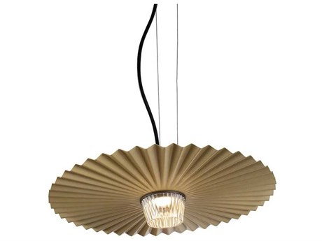 Karman Gonzaga Brass Round Pendant