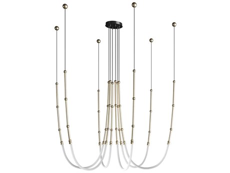 Karman Leda 6-Light Matt Bronze Pendant