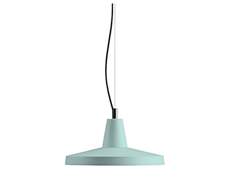 Karman Gangster 1-Light Matt Green Bowl Pendant