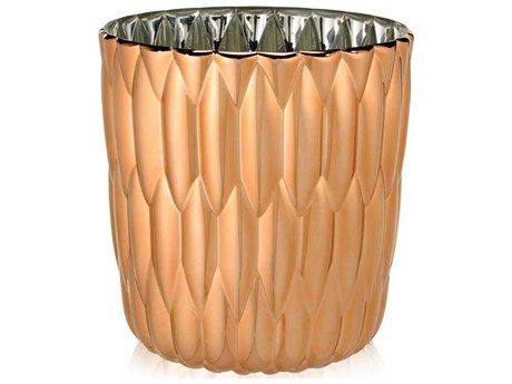 Kartell Outdoor Jelly Metallic Copper 9'' Vase