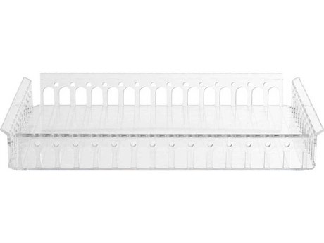 Kartell Outdoor Piazza Crystal Transparent 18'' Tray