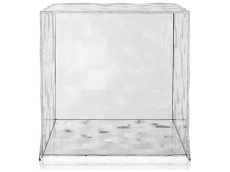 Kartell Outdoor Optic Crystal Transparent Container Cube without Door
