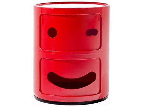 Kartell Outdoor Componibili Red Storage Rack