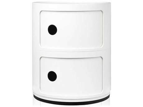 Kartell Outdoor Componibili White Storage Rack