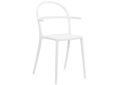 Kartell Outdoor Generic White Resin Dining Chair