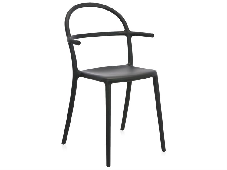 Kartell Outdoor Generic Black Resin Dining Chair