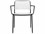 Kartell Outdoor Audrey Black Aluminum Dining Arm Chair (Set of 2)  KAO5876N2