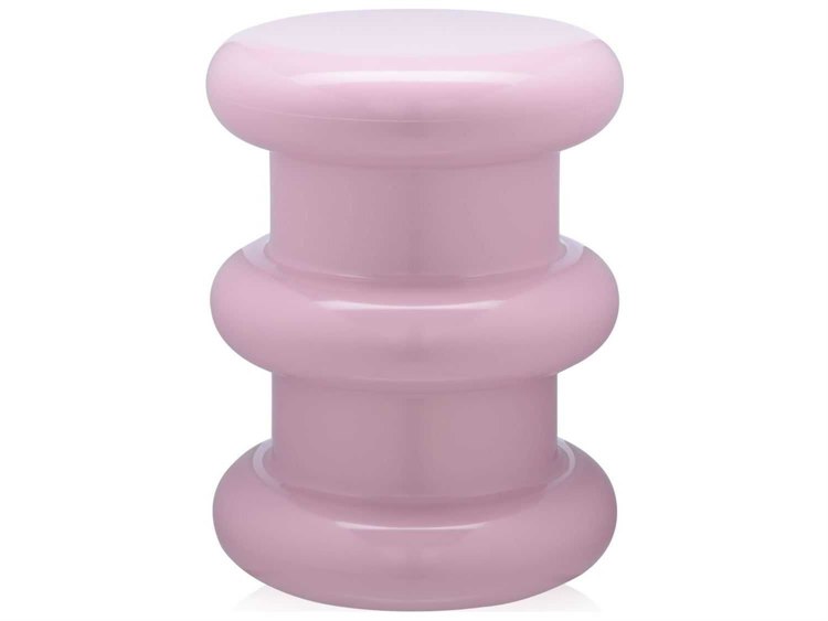 Kartell Outdoor Pilastro Pink Resin Dining Chair