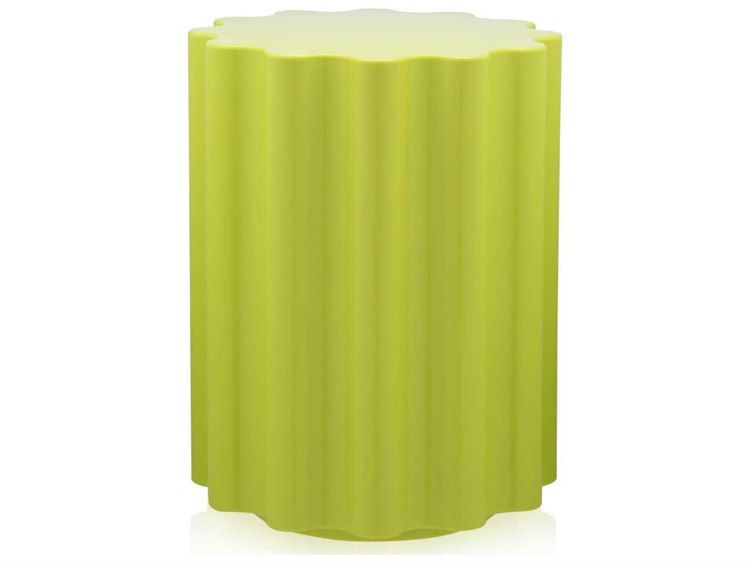 Kartell Outdoor Colonna Green Resin Dining Chair