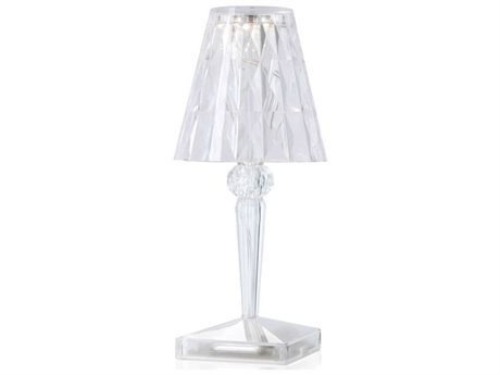Kartell Outdoor Battery Transparent Crystal Light