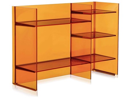 Kartell Outdoor Sound Transparent Amber Storage Rack