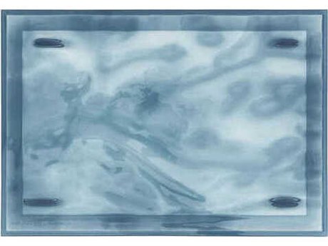 Kartell Dune 21.63" Large Tray in Blue