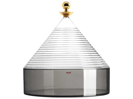 Kartell Trullo Crystal / Smoke Decorative Plate Accessories