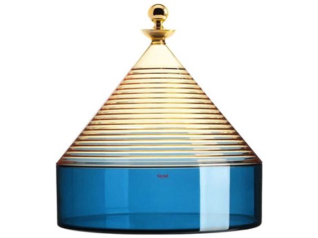 Kartell Trullo Yellow / Blue Candy Dish