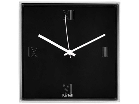 Kartell Tic & Tac Black Clock Accessories