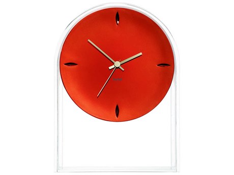 Kartell Clocks AIR DU TEMPS CRYSTAL/RED