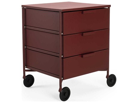 Kartell Mobil Plum File Cabinet