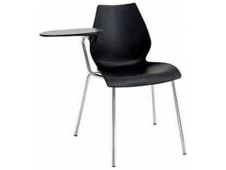Kartell Maui Right Tablet Armchair in Anthracite  (Sold in 2)