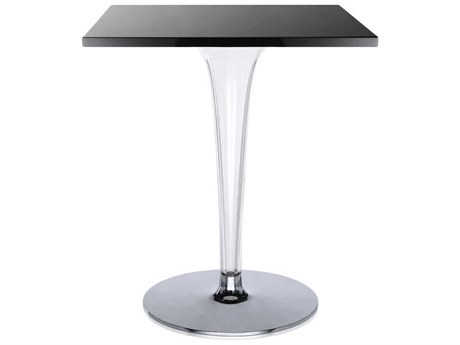Kartell Toptop Square Plastic Black Dining Table