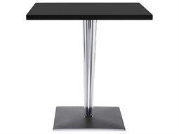Kartell Toptop Square Plastic White Dining Table | KAR421303