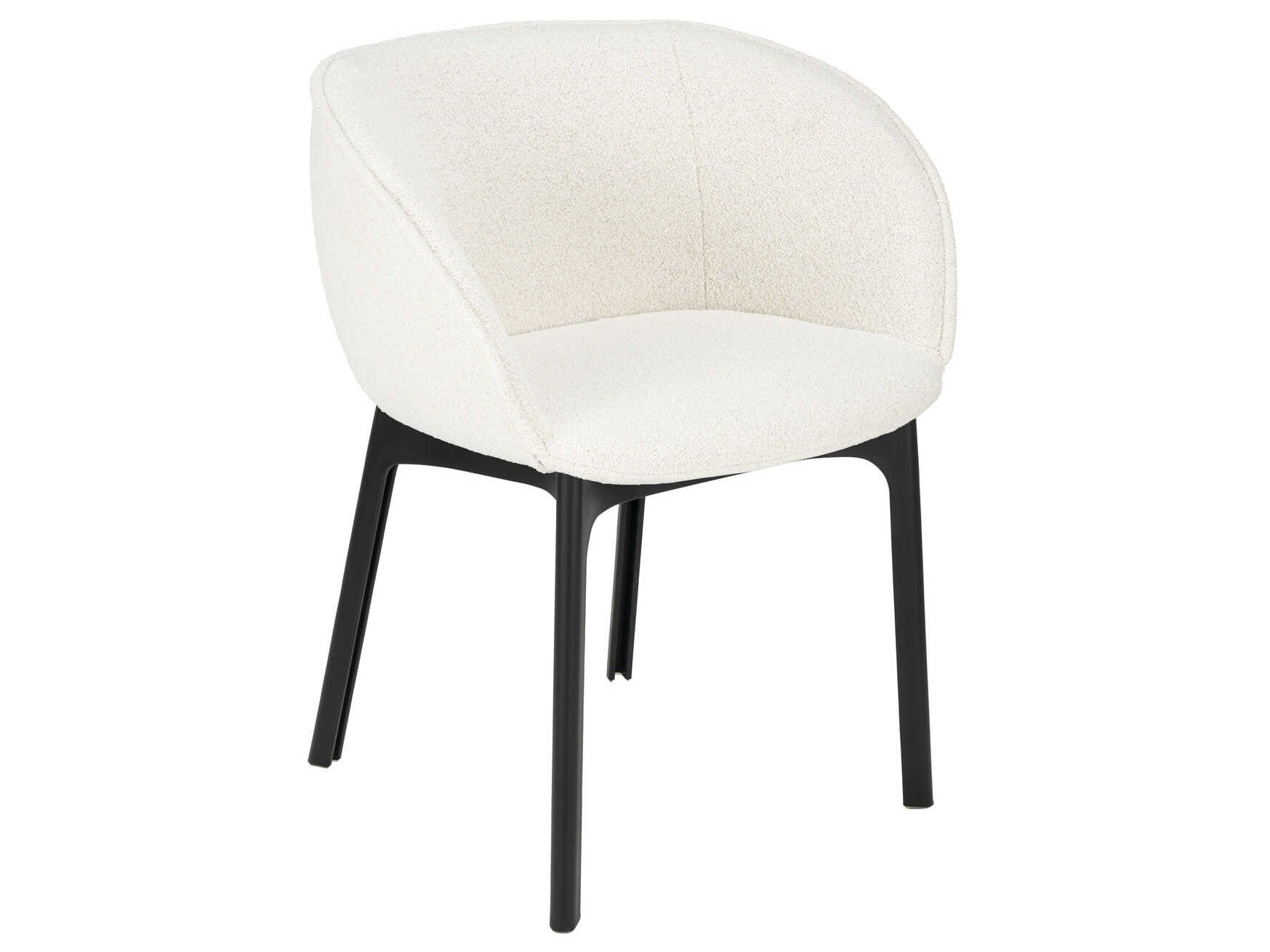 Kartell Charla Upholstered Arm Dining Chair