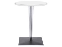 Kartell Toptop Square Plastic White Dining Table | KAR421303