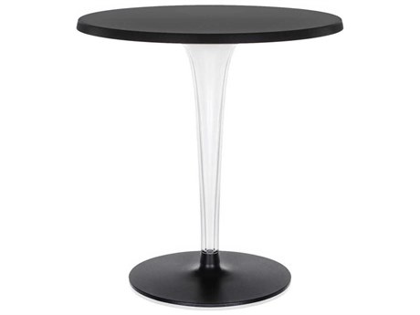 Kartell Toptop For Dr Yes Round Plastic Black Dining Table