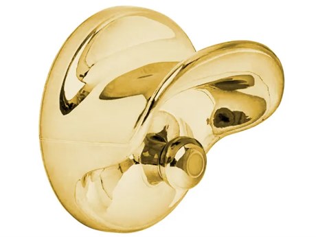 Kartell Wall 4.13" Clothes Hook in Gold  (Sold in 2)