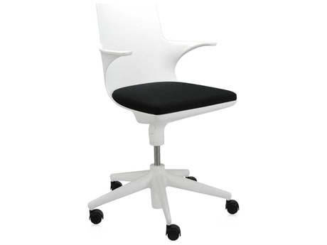 Kartell Spoon Upholstered Adjustable Computer Office Chair