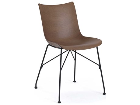 Kartell P-wood Brown Computer Office Chair