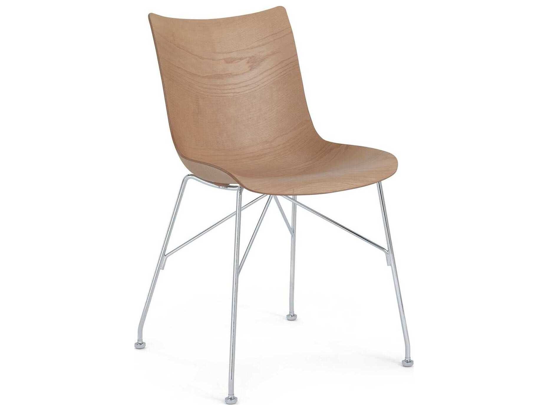 Kartell P/Wood Armless Dining Chair